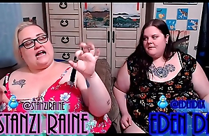 Zo Podcast X Presents The Obese Girls Podcast Hosted By:Eden Dax &_ Stanzi Raine Episode 2 pt 2