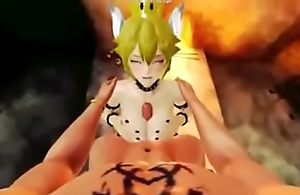 3D Bowsette Seeing what it'_s like to have a good D