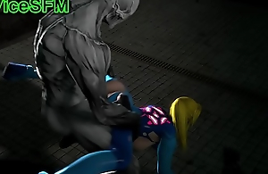 Samus fucked by a monster