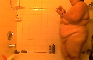 Shower time on  Bbwgrand.com chubby