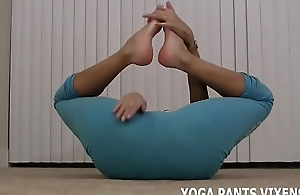 I know unique setting aside how hot I look far those niggardly yoga panties JOI