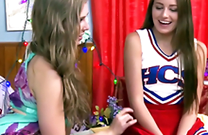 Girlfriends Films As Busy Babe Lena Paul Guides Shy Cheerleader