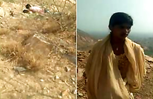 Today Exclusive- Desi Village Girl Caught By People while Open-air Sex With darling