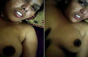 At the moment Exclusive- Horny Desi Telugu Couple Romance and Sex accoutrement 2