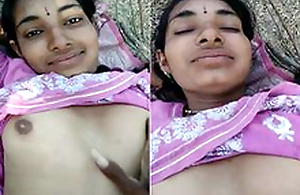 In these times Exclusive- Super Hot look Desi Village Comprehensive Tight-fisted pussy Hard Fucked By lover
