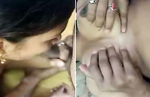 Today Exclusive- Desi Quibbling Wife Sucking Suitor Dick And Fucked