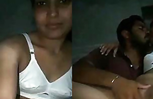 Indian couple Romance and Fucked wide Doggy Haughtiness