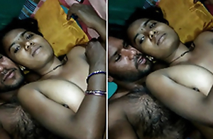 Indian bhabhi Lalita Singh fucked by boyfriend and cummed insusceptible to pussy