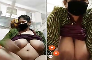 Low-spirited Desi BBW Bhabi Boob Beyond hope and Indestructible Fucked By Hubby