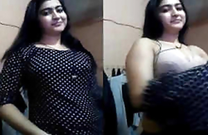 Paki Cute Girl Showing her Boobs and Pussy -2