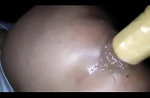 Anal with dildo in acetous