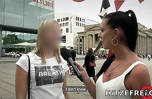 HITZEFREI German MILF finds herself a big weasel words involving fuck